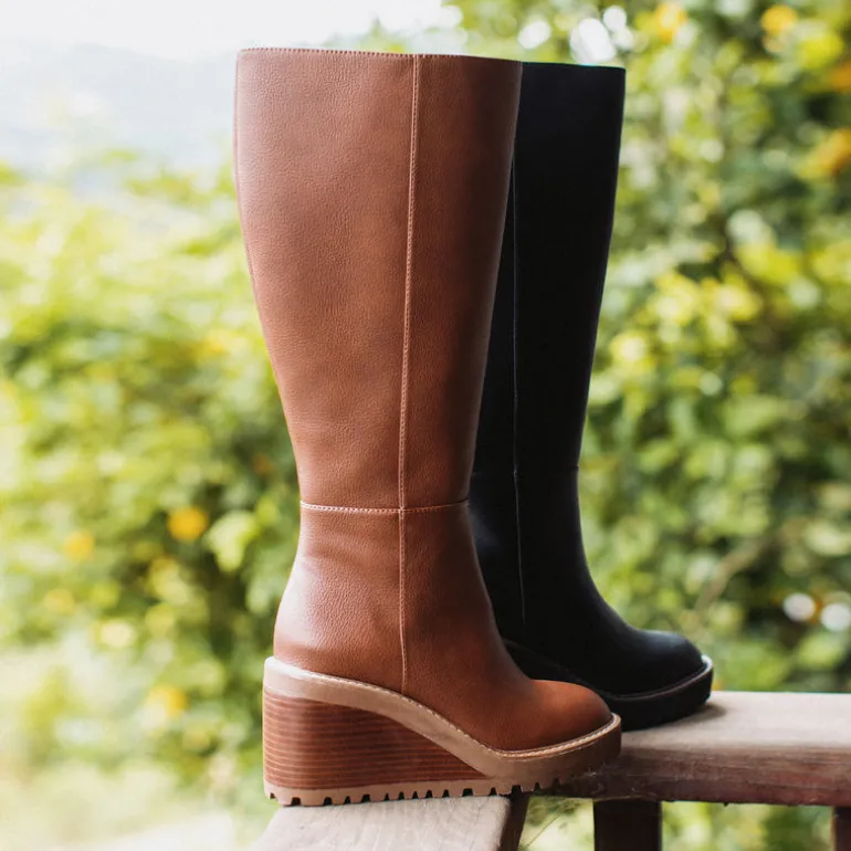 Adrena Tall Wedge Boot
