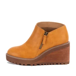 Ankara Wedge Ankle Boot