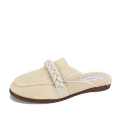Bliss Shearling Flat Mule