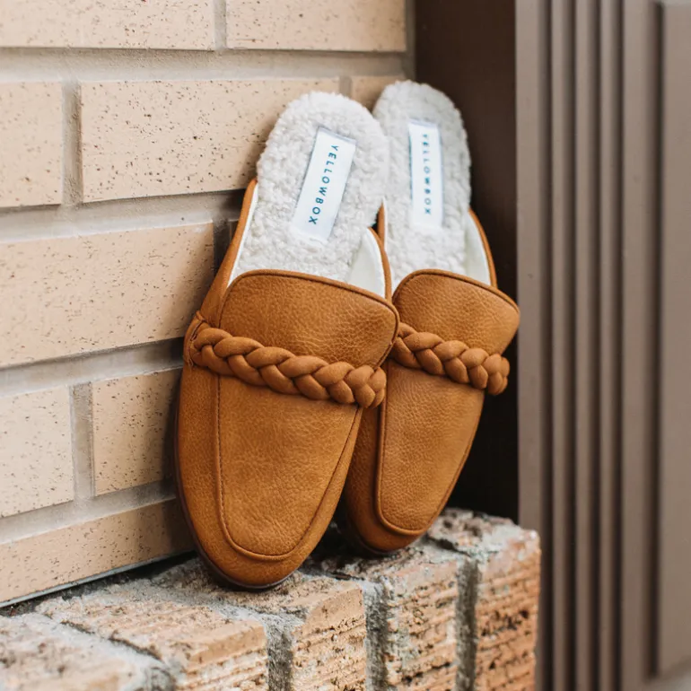 Bliss Shearling Flat Mule
