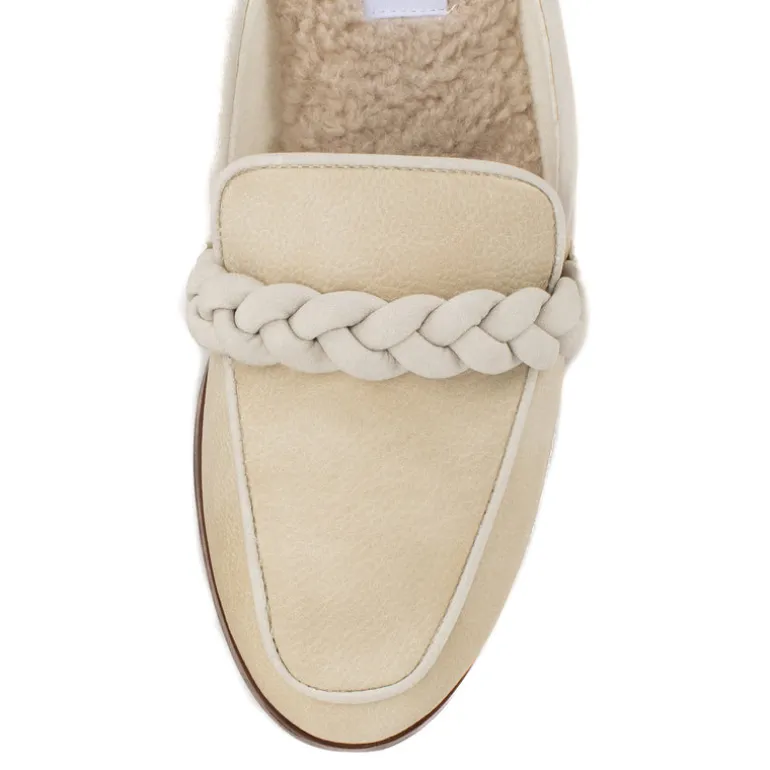 Bliss Shearling Flat Mule