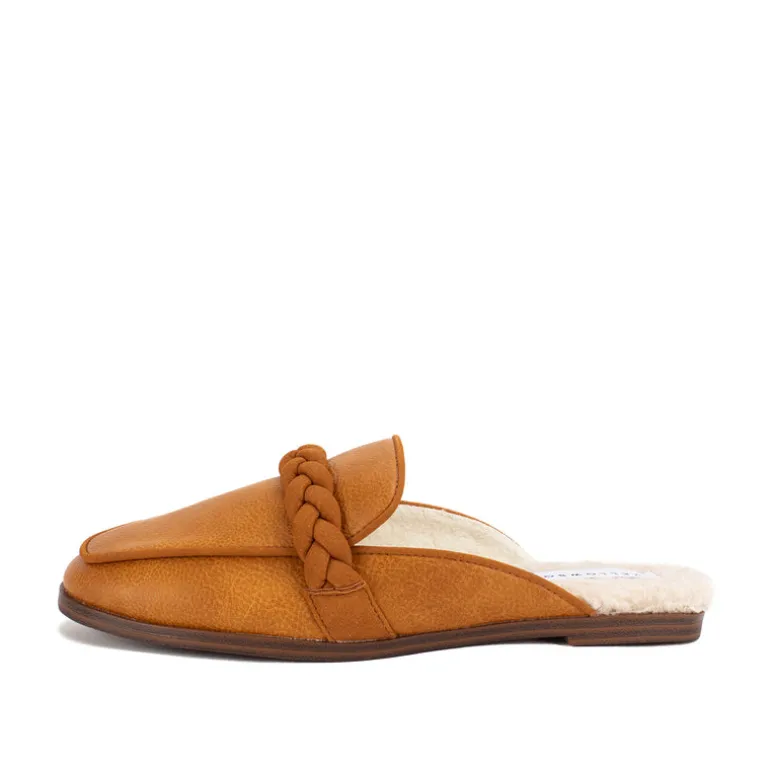 Bliss Shearling Flat Mule