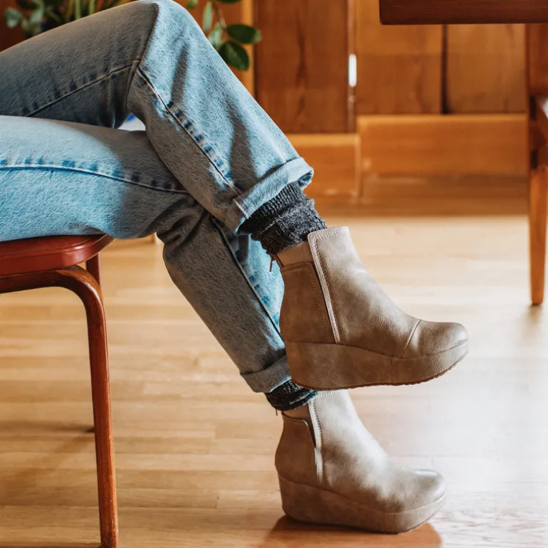 Brittany Wedge Ankle Boot