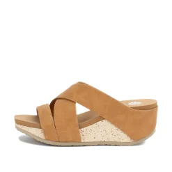 Chela Crossband Wedge Sandal