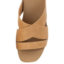 Chela Crossband Wedge Sandal