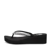 Custard Wedge Sandal