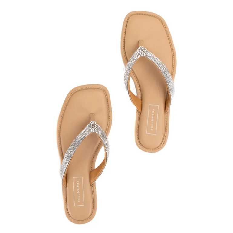 Della Rhinestone Sandal