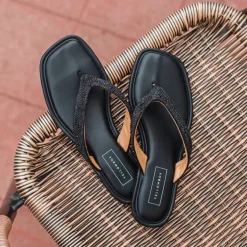 Della Rhinestone Sandal
