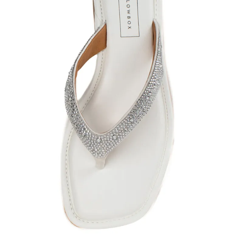 Della Rhinestone Sandal