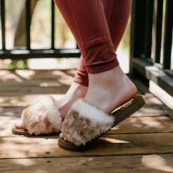 Felah Fur Sandal