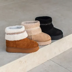 Hiraya Shearling Flatform Boot