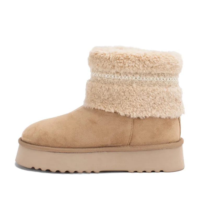 Hiraya Shearling Flatform Boot