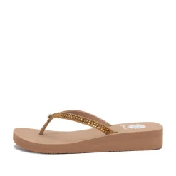 Jello Rhinestone Sandal