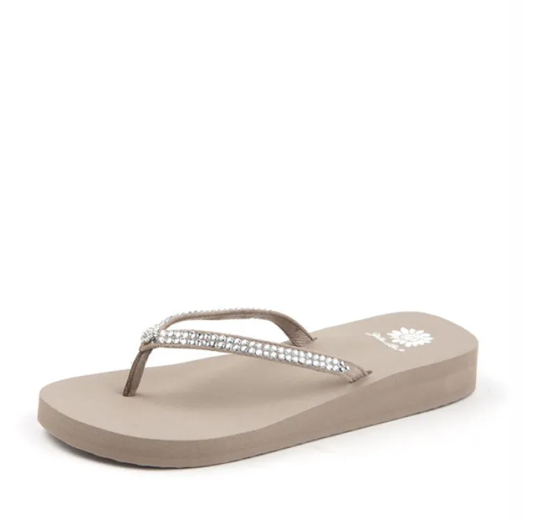 Jello Rhinestone Sandal