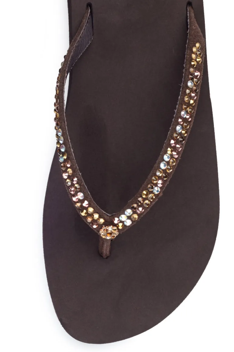 Jello Rhinestone Sandal