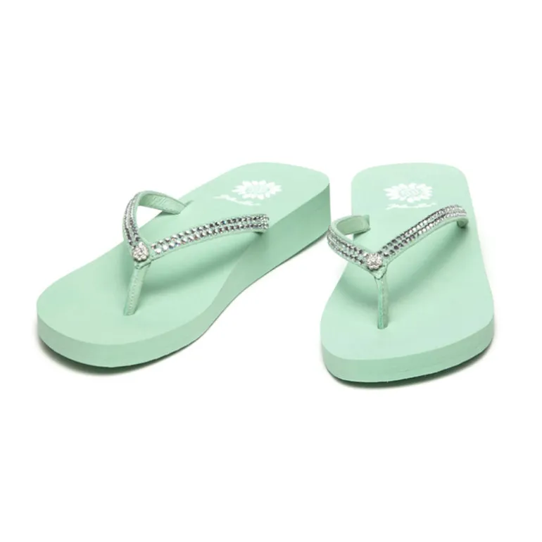Jello Rhinestone Sandal