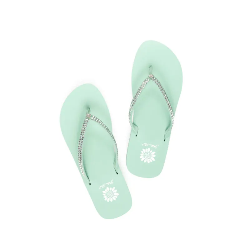 Jello Rhinestone Sandal