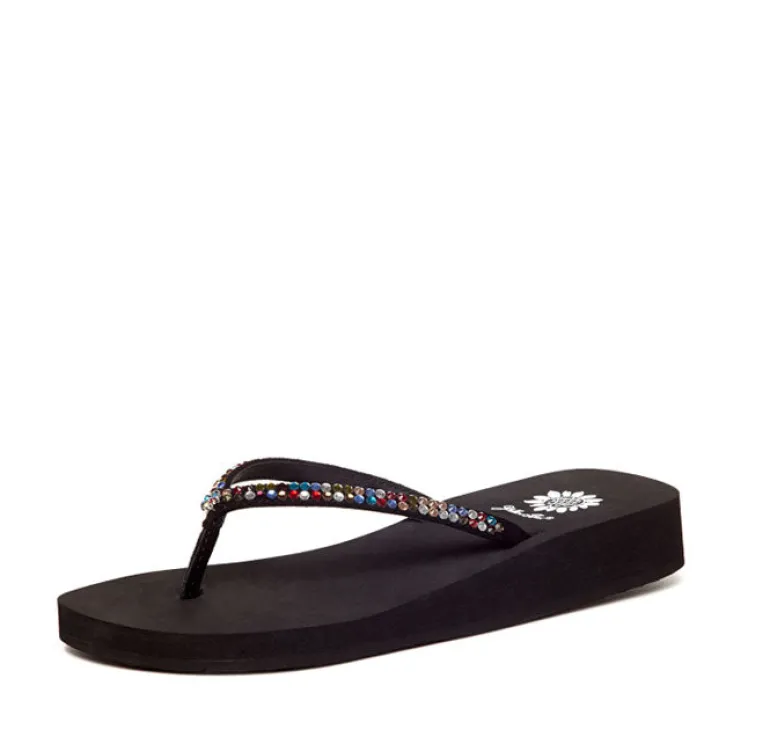Jello Rhinestone Sandal