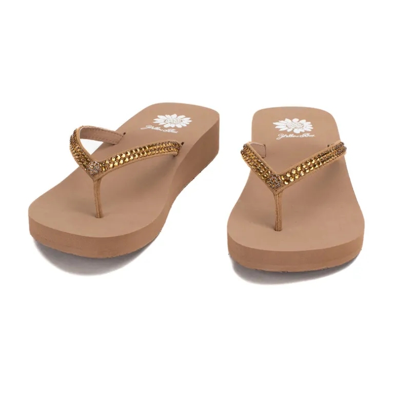 Jello Rhinestone Sandal