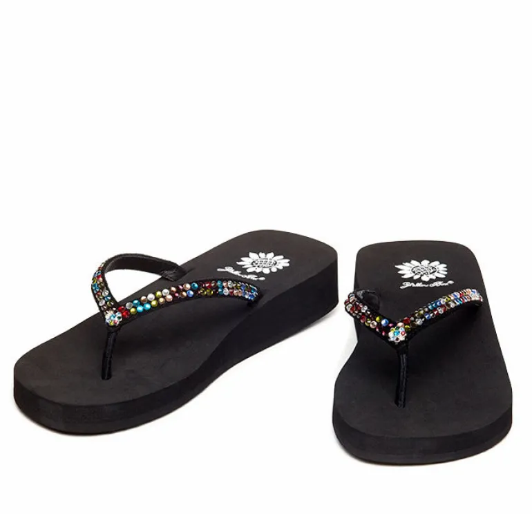 Jello Rhinestone Sandal