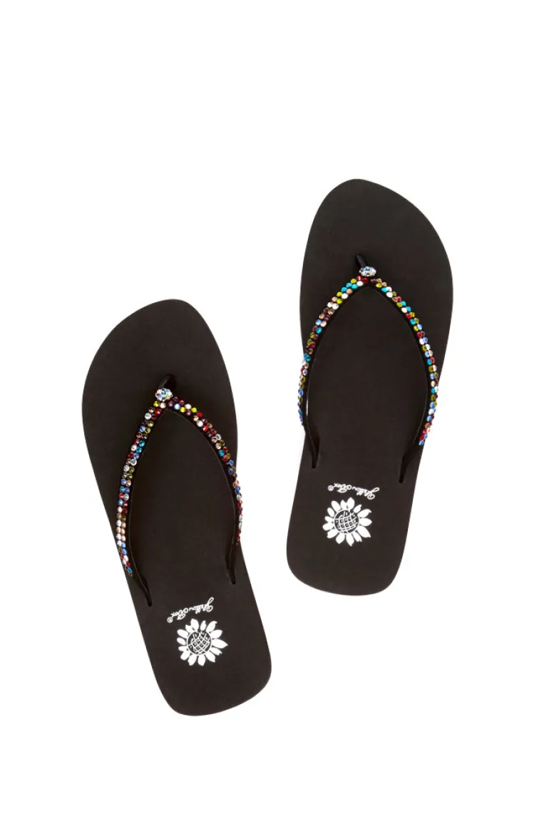 Jello Rhinestone Sandal