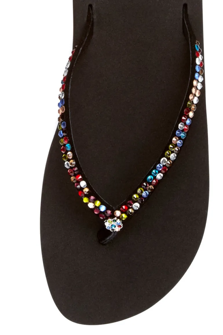 Jello Rhinestone Sandal
