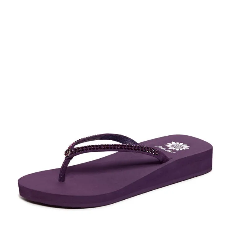 Jello Rhinestone Sandal