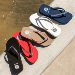 Jello Rhinestone Sandal