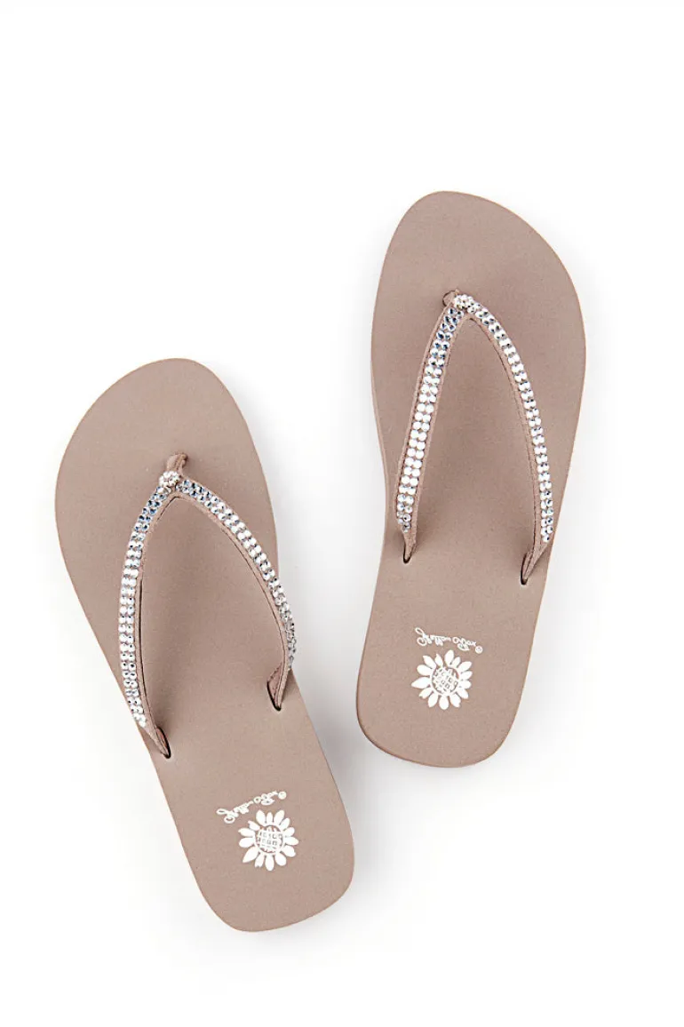Jello Rhinestone Sandal
