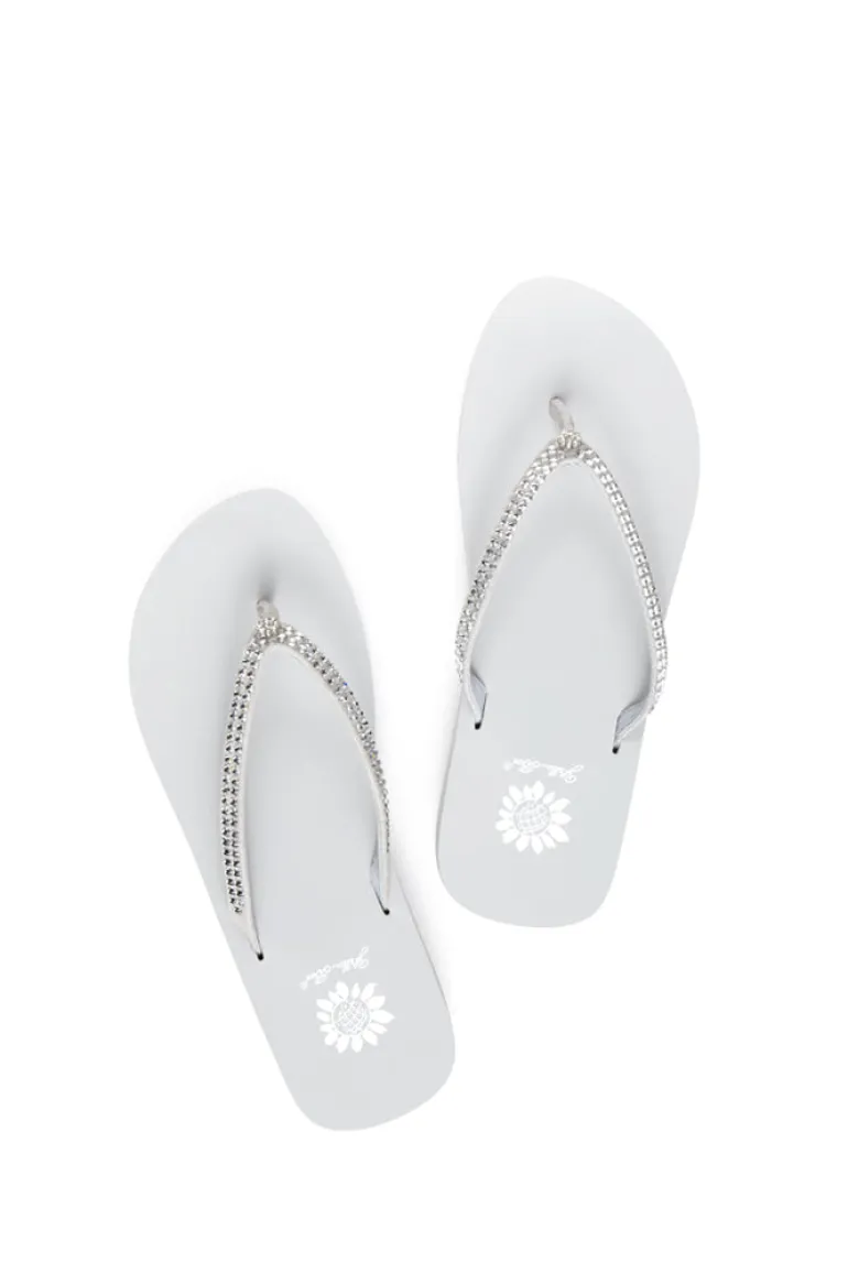 Jello Rhinestone Sandal