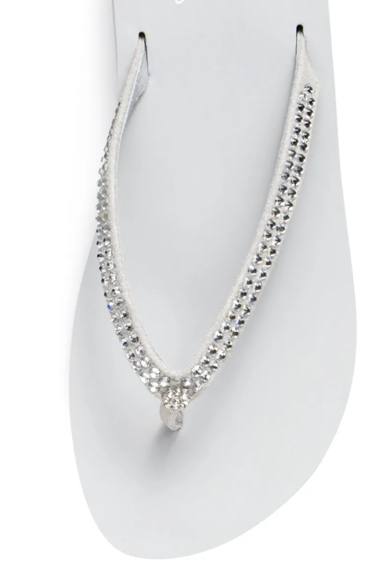 Jello Rhinestone Sandal