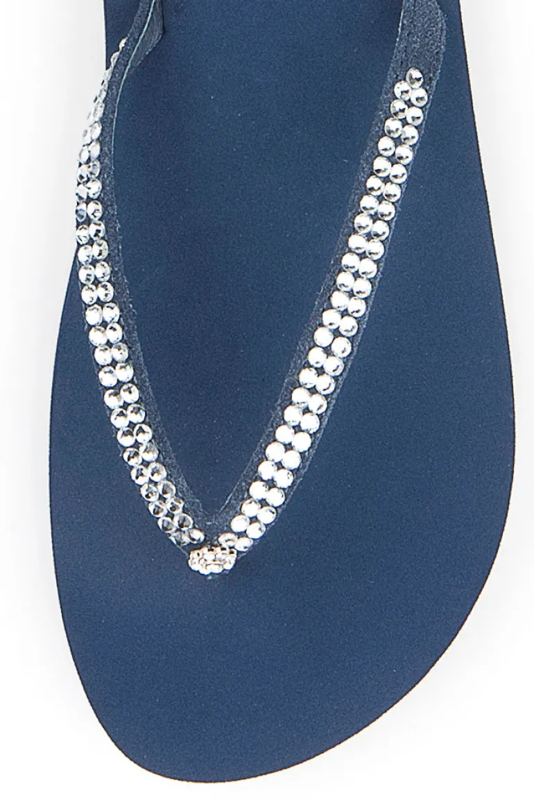Jello Rhinestone Sandal