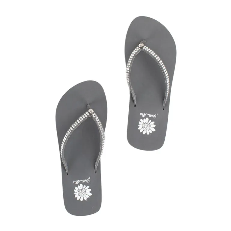 Jello Rhinestone Sandal