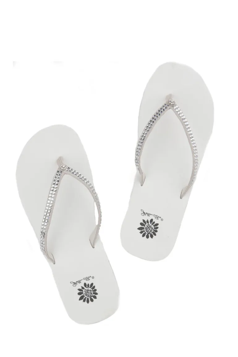 Jello Rhinestone Sandal