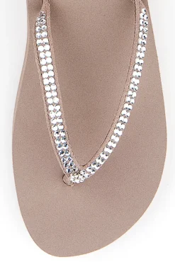 Jello Rhinestone Sandal
