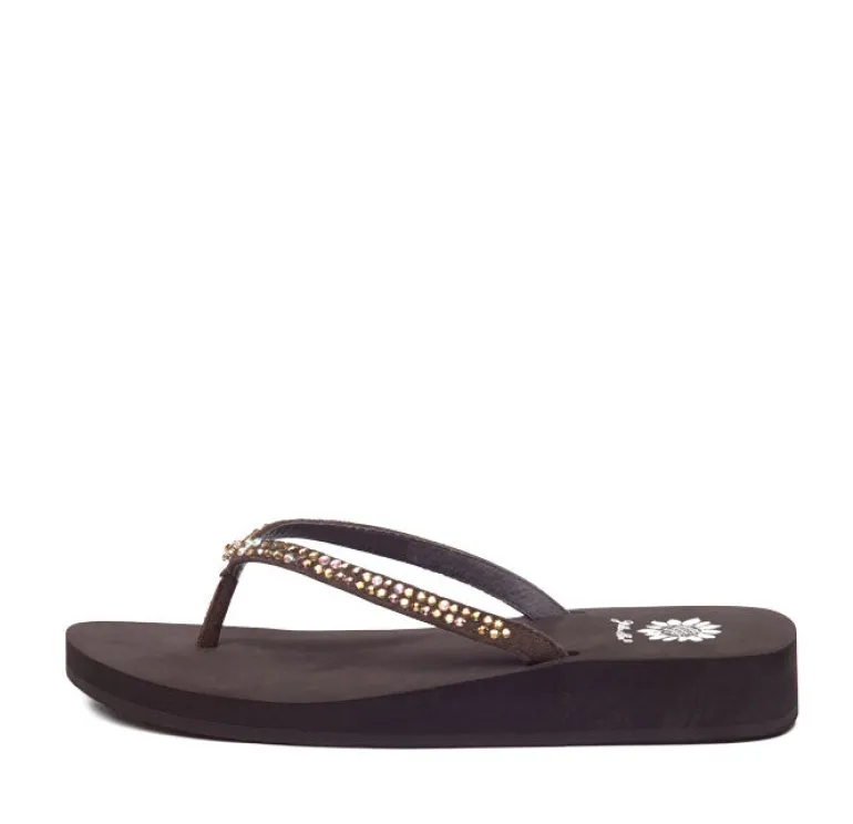 Jello Rhinestone Sandal