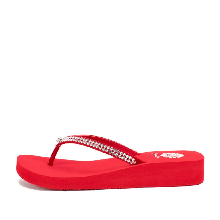 Jello Rhinestone Sandal