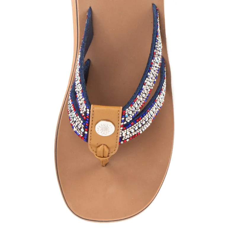 Krista Flatform Sandal