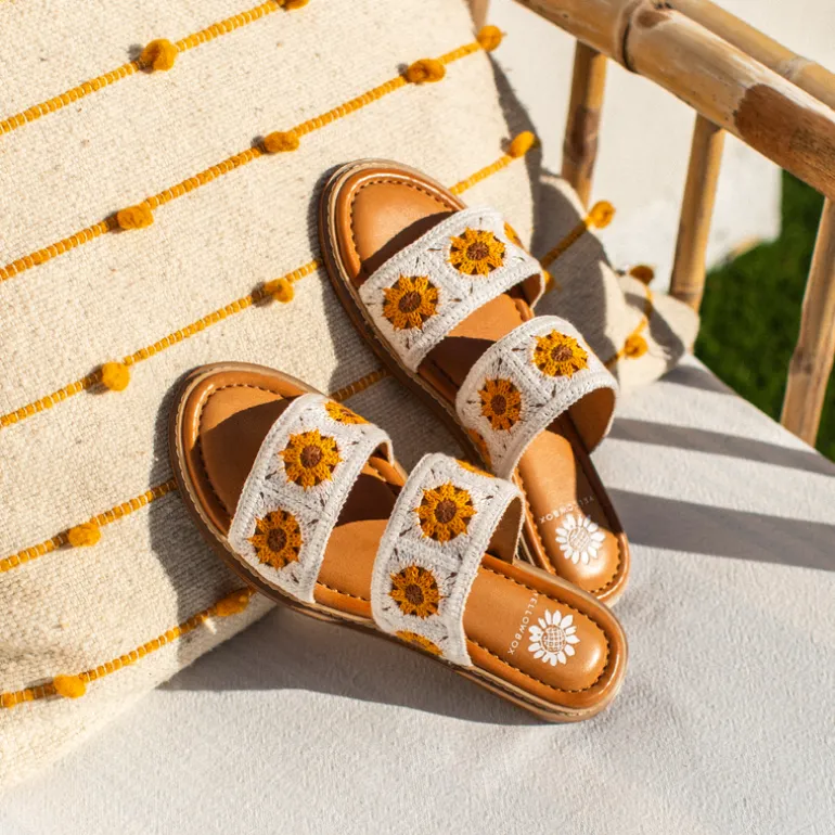 Liselle Crochet Slide Sandal