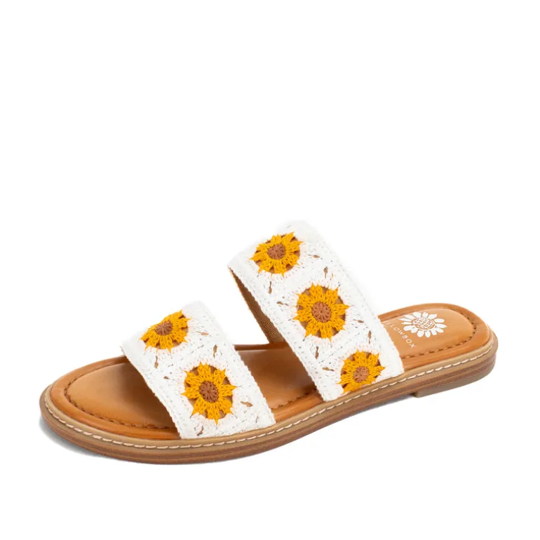 Liselle Crochet Slide Sandal