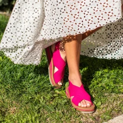 Miranda Knit Flatform Sandal