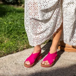 Miranda Knit Flatform Sandal