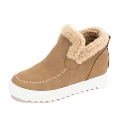 Moritz Shearling Wedge Sneaker