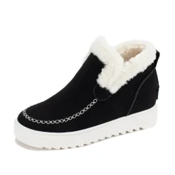 Moritz Shearling Wedge Sneaker