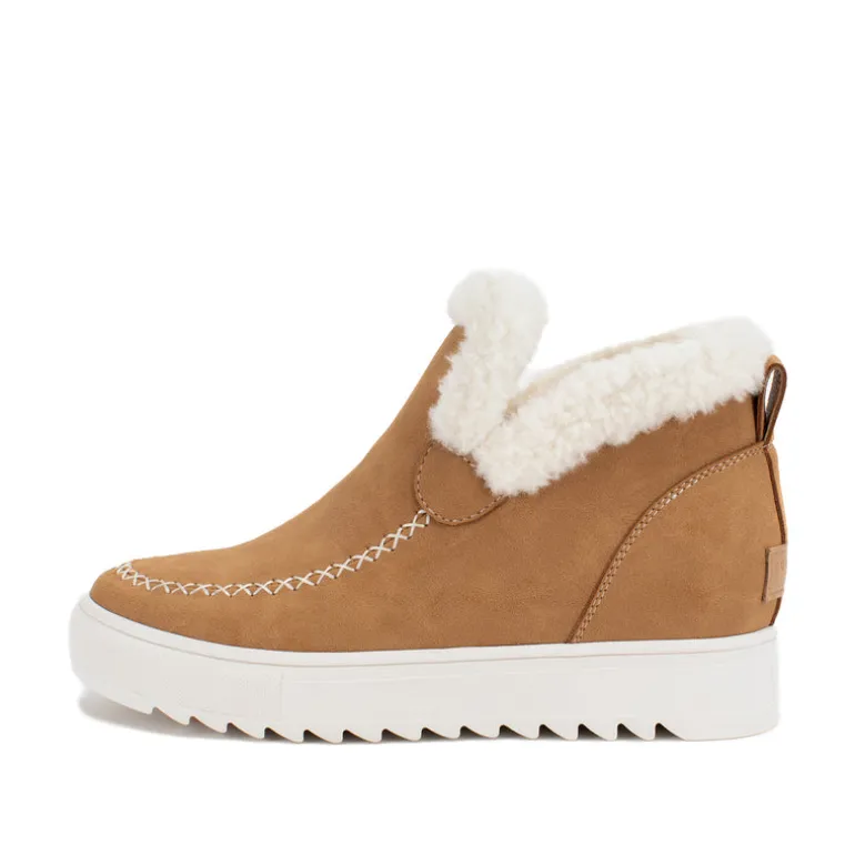 Moritz Shearling Wedge Sneaker