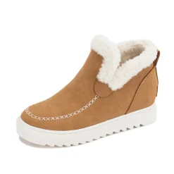 Moritz Shearling Wedge Sneaker