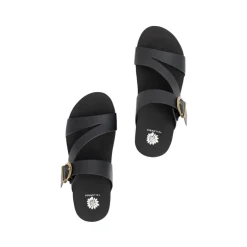 Rosette Flatform Sandal