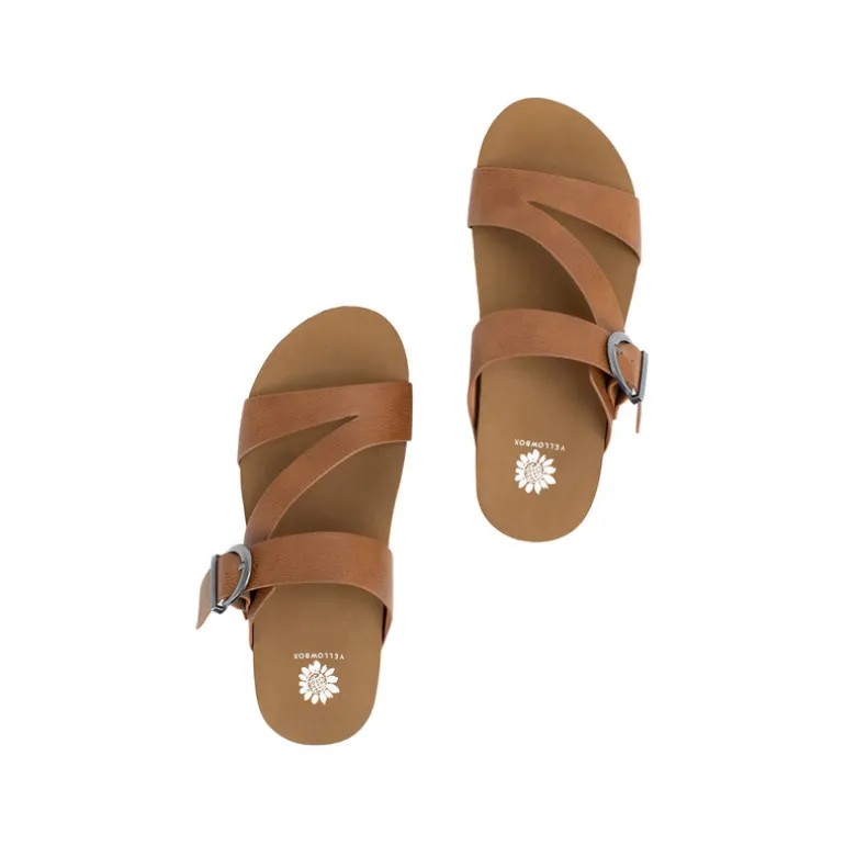 Rosette Flatform Sandal