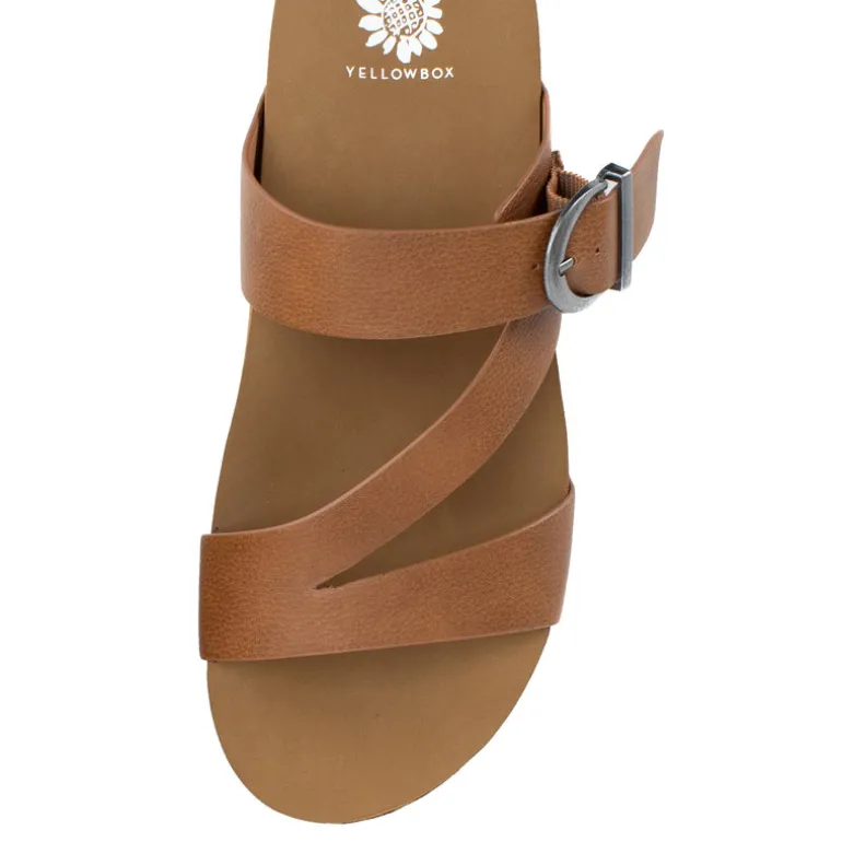 Rosette Flatform Sandal