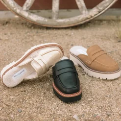 Shareen Shearling Loafer Mule